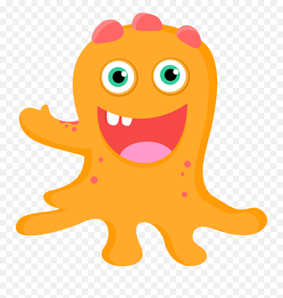 Monsters Clip Octopus Monster - Cute Monster Clipart Png,Monster Transparent