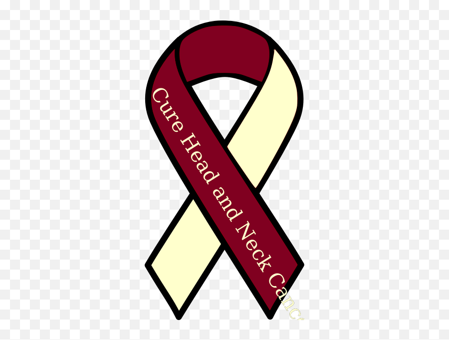Head And Neck Cancer Free Svg - Head And Neck Cancer Ribbon Png,Cancer Symbol Png