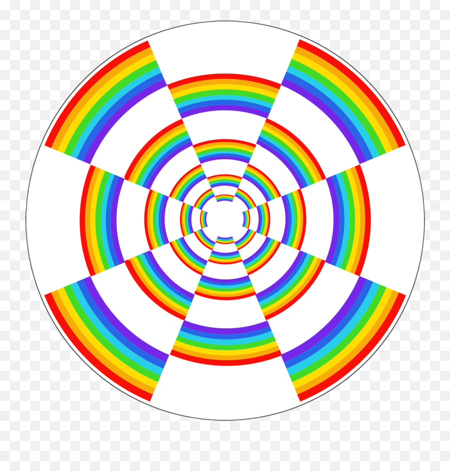 Rainbow Circle Png - Portable Network Graphics,Rainbow Circle Png