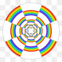 Rainbow Circle Png - Portable Network Graphics,Rainbow Circle Png