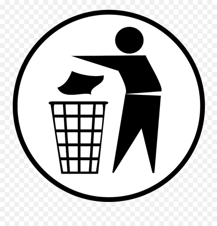 100 Free Trash U0026 Garbage Vectors - Pixabay Put Litter In The Bin Png,Trash Can Transparent Background