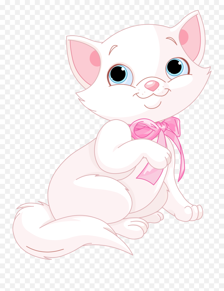 Library Of Cute Cat Banner Freeuse - Color Gato Dibujo Animado Png,Funny Cat Png