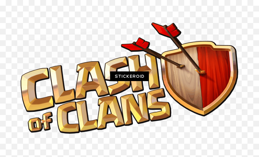 Clash Of Clans 2018 Clipart - Clash Of Clans Logo Png,Clash Of Clans Logo