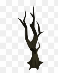 Download Drawn Dead Tree Burnt - A PNG Silhouette