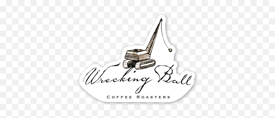 Download Hd Vinyl Wrecking Ball Stickers - Sabbath Economics Calligraphy Png,Wrecking Ball Png