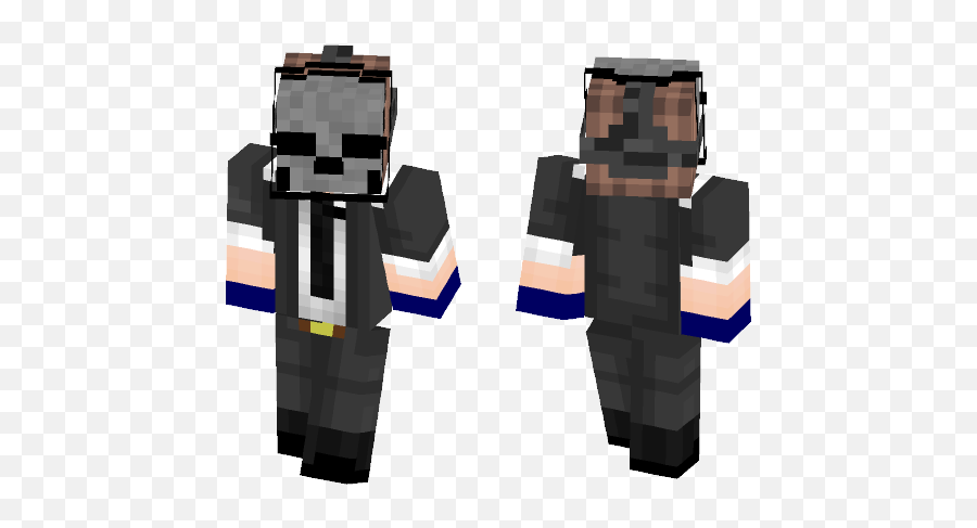Download Jimmy Payday 2 Minecraft Skin For Free - Flash Justice League Minecraft Skin Png,Payday 2 Logo