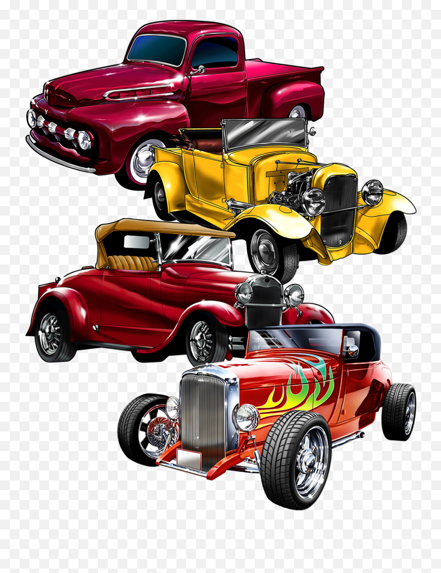 Vintage Car Png - Great Dane Graphics Offers New Vintage Car Hot Rod,Vintage Car Png