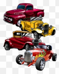 Vintage Car Png - Great Dane Graphics Offers New Vintage Car Hot Rod