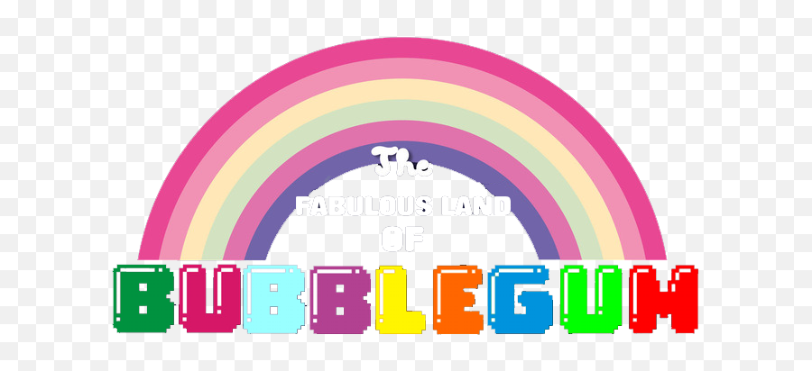 Download Hd The Fabulous Land Of Bubblegum Logo Intro - Fabulous World Of Bubblegum Png,Fabulous Png