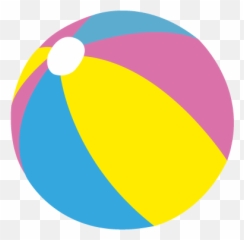 Download Beach Ball Clipart Baby - Beachball Png