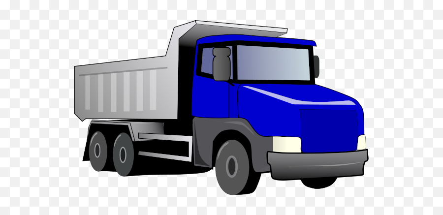 Blue Truck Clipart - Dump Truck Clip Art 600x374 Png Dump Truck Clip Art,Dump Truck Png