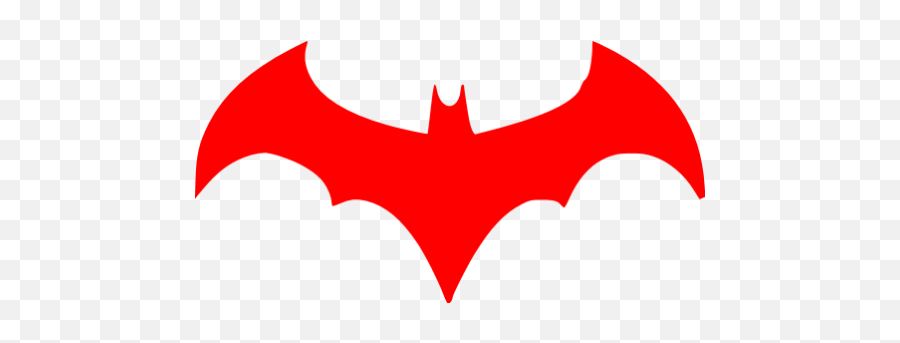 Red Batman 12 Icon - Free Red Batman Icons Goodge Png,Batman Symbol Png