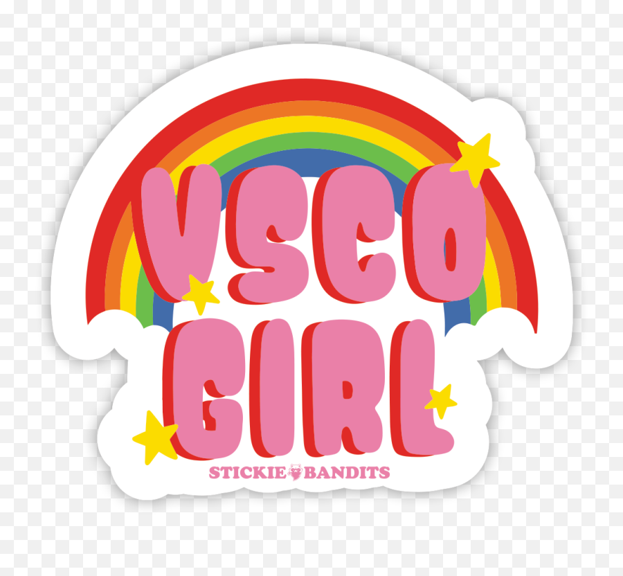Vsco Girl Sticker - Clip Art Png,Vsco Png