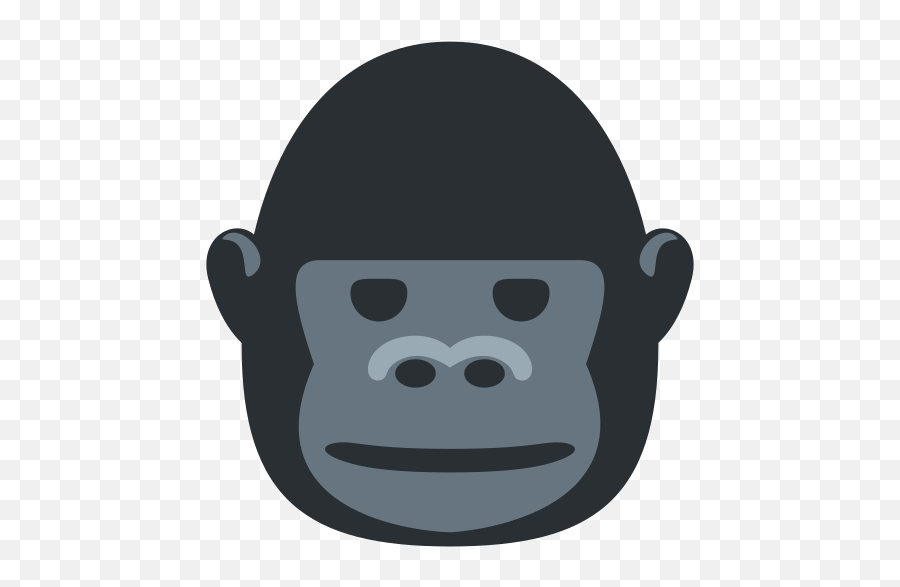 Twitter Twemoji 111 71347 - Png Images Pngio Discord Gorilla Emoji,Gorilla Png