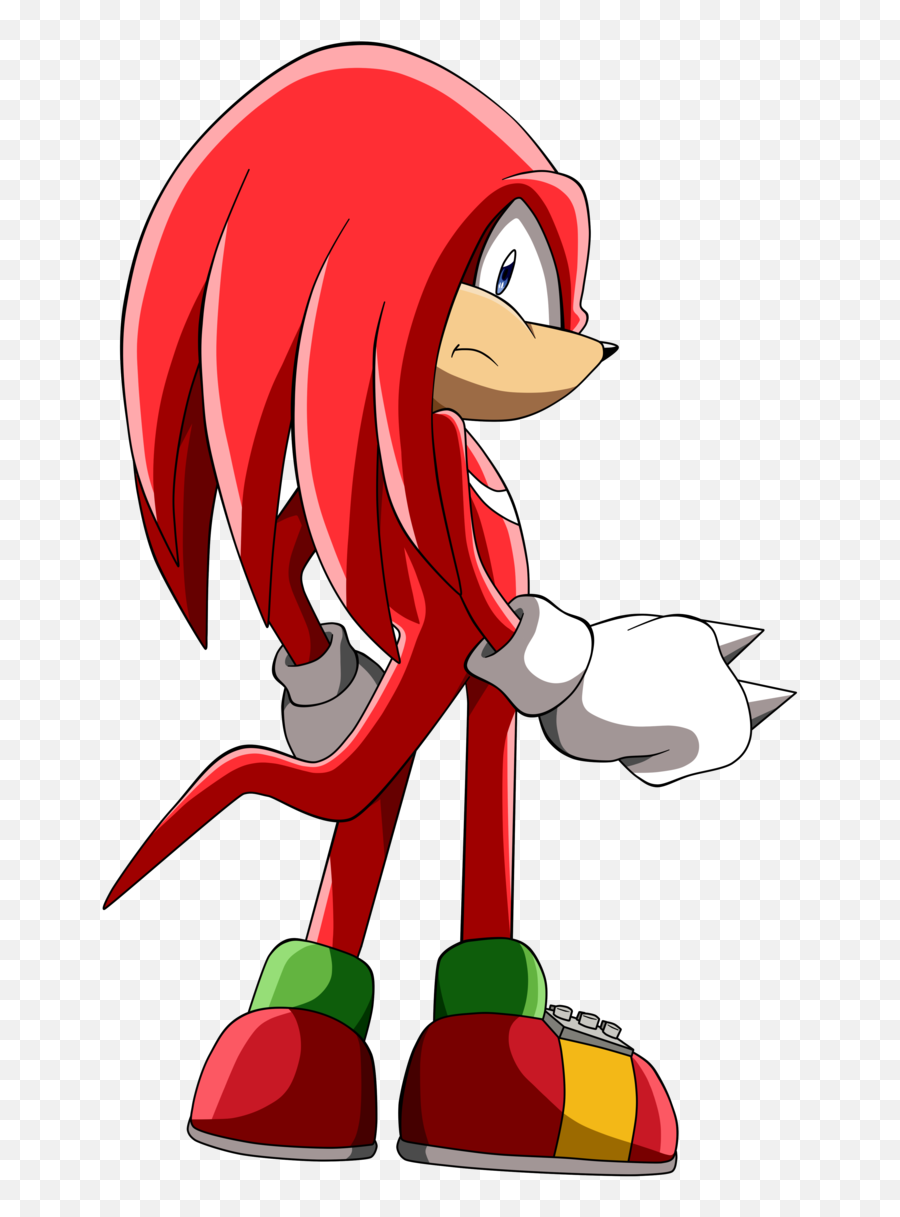 Download Hd Knuckles - Knuckles The Echidna Anime Knuckles The Echidna Png,Knuckles The Echidna Png