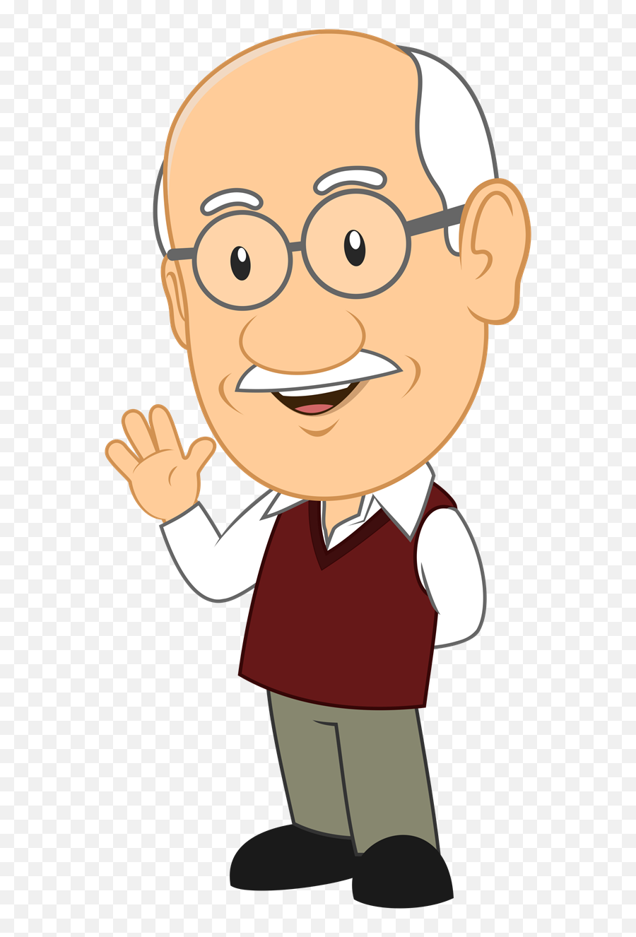 Download Hd Grandma Clipart Png - Grandfather Clipart,Grandpa Png