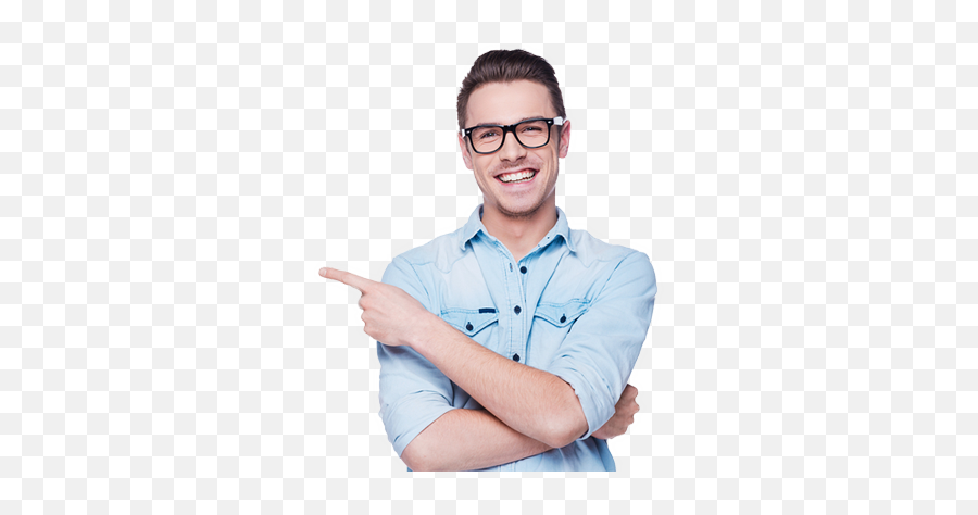 Download Free Png 15 English Teacher - Young Man Pointing Png,Teacher Png