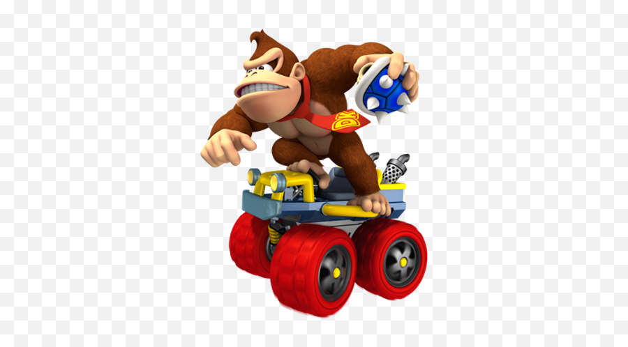 Donkey Kong - Mario Kart 7 Characters Png,Mario Kart Png