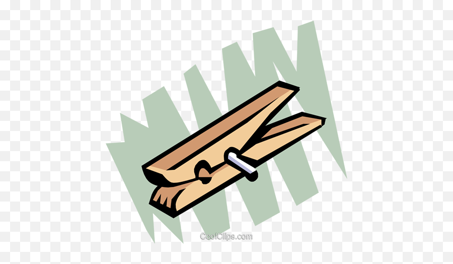 Clothes Pin Royalty Free Vector Clip - Clip Art Of Clothespin Png,Clothespin Png