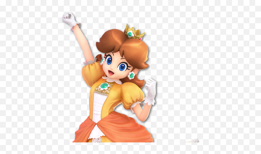 Make Princess Daisy A Fighter With Her - Daisy Mario White Wash Png,Princess Daisy Png