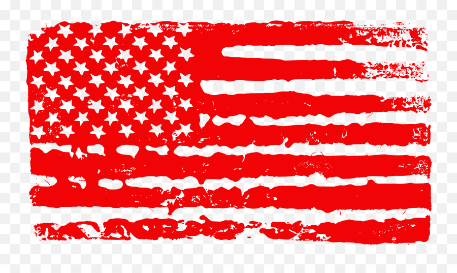 Grunge American Flag Vector Svg - American Flag Vector Png,American Flag Transparent Background