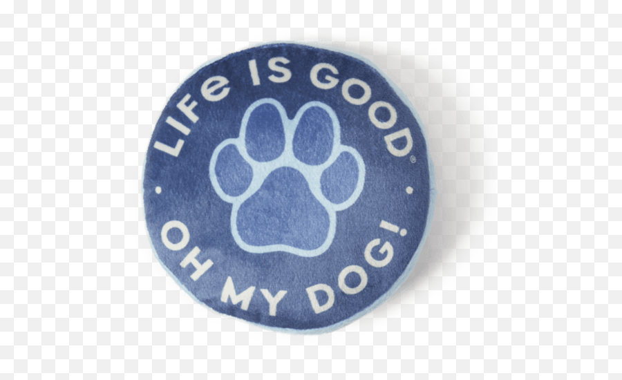 Lig Dog Squeaky Toy Paw Print - Circle Png,Paw Print Logo