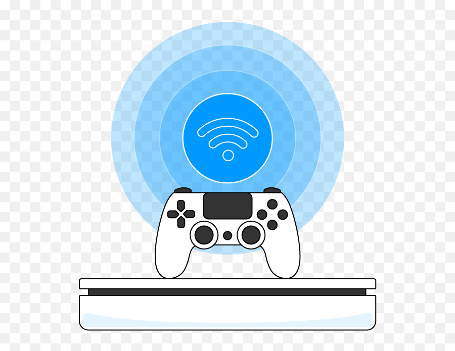 Gaming Clipart Hotspot Wifi - Game Controller Transparent Game Controller Png,Gaming Controller Png