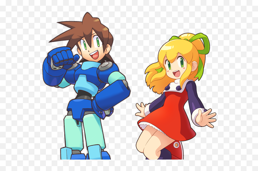 Mobile - Breath Of Fire 6 Megaman And Roll The Spriters Mega Man Roll Png,Mega Man Png