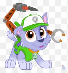 Rocky Rainbow Eevee Paw Patrol Png - Paw Patrol Rocky Rainbow Eevee,Cartoon Rainbow Png