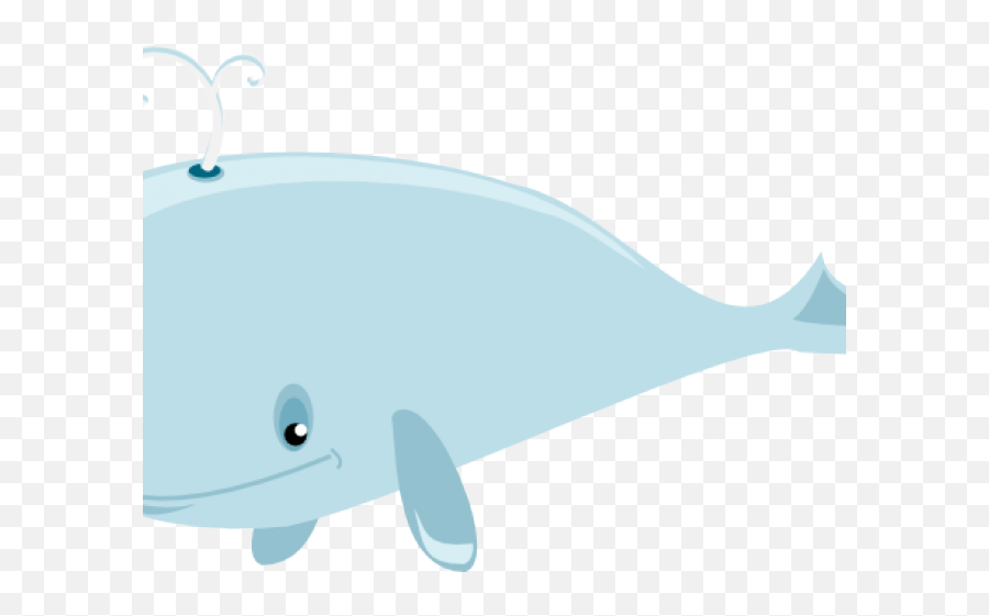 Blue Whale Clipart Fat - Cartoon Whale Png,Blue Whale Png