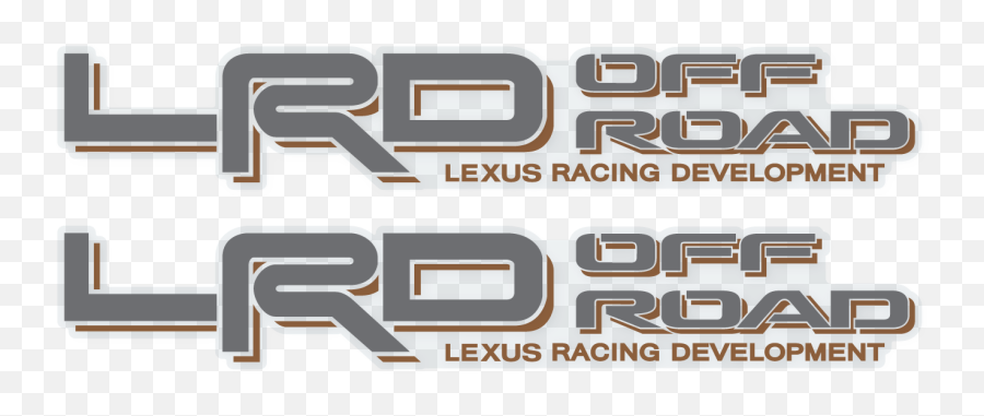 Lrd Lexus Racing Development Decal - Toyota Racing Development Png,Lexus Logo Png