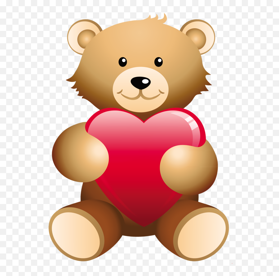 Valentines Day Teddy Bear Cartoon - Animados Gif De Te Amo Png,Cartoon Bear  Png - free transparent png images 