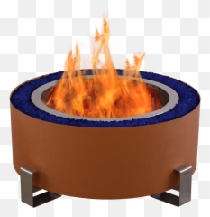 Breeo Luxeve Earth Rust Fire Pit - Fire Pit Png,Earth On Fire Png