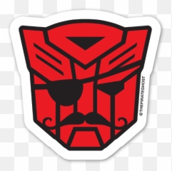 Pirateghost Autobot - StickerApp Transformers png