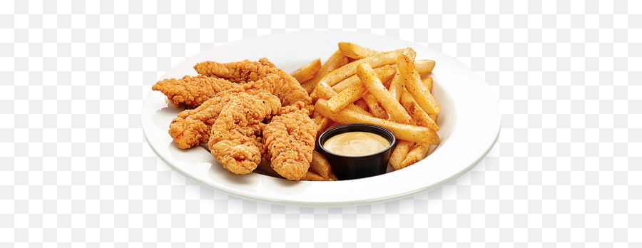 Chicken Fingers - Chicken Fingers And French Fries Png,Chicken Tenders Png