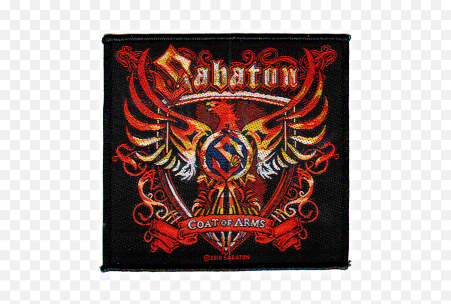 Patch Sabaton Of Arms - Sabaton Coat Of Arms Png,Sabaton Logo