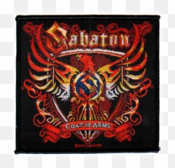 Patch Sabaton Of Arms - Sabaton Coat Of Arms Png,Sabaton Logo