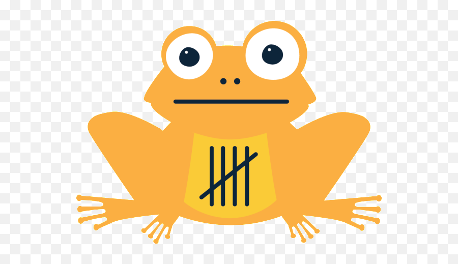 Presenting Tallying Toad - Tally Mark Clip Art Png,Tally Marks Png