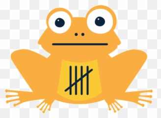Presenting Tallying Toad - Mark Clip Art png