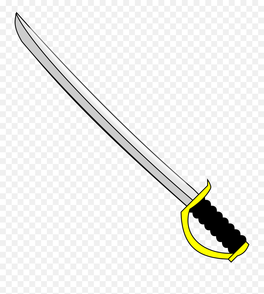 Blade Saber Sabre Sword Free Vector - Clipart Saber Transparent Background Png,Sword Vector Png