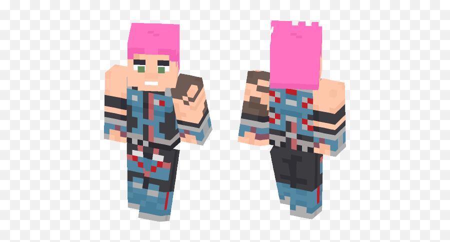 Download Overwatch - Zarya Minecraft Skin For Free Fictional Character Png,Zarya Transparent