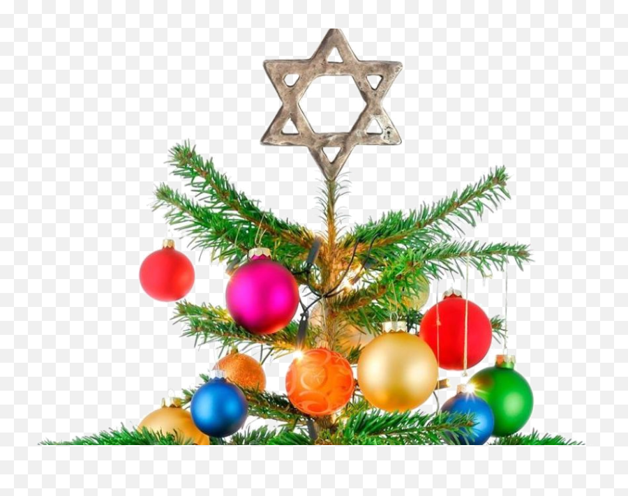 Jewish Star Christmas Tree Topper - Christmas Shabbat Png,Transparent Christmas Tumblr