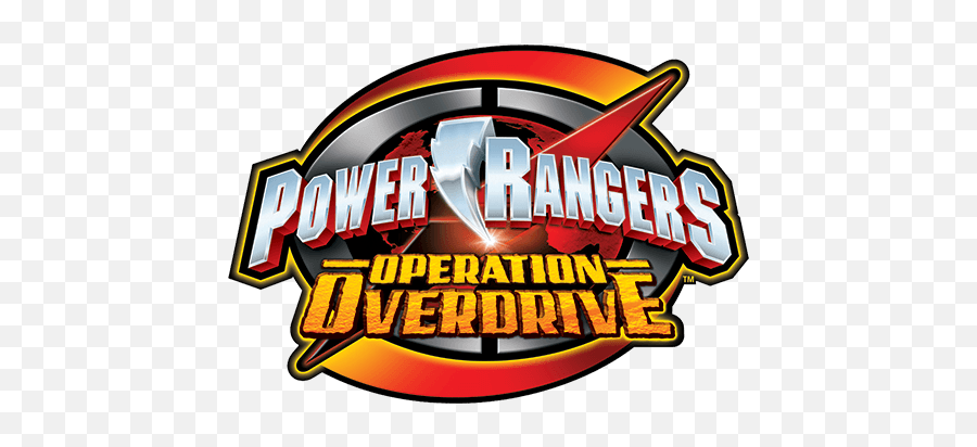 Power Rangers Operation Overdrive Toy Guide - Grnrngrcom Power Rangers Operation Overdrive Title Png,Power Rangers Logos