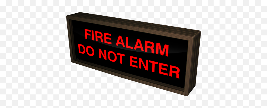 38693 Sbl718r - A712120277vac Fire Alarm Do Not Enter 120277vac Led Sign Fire Do Not Enter Sign Png,Do Not Sign Png