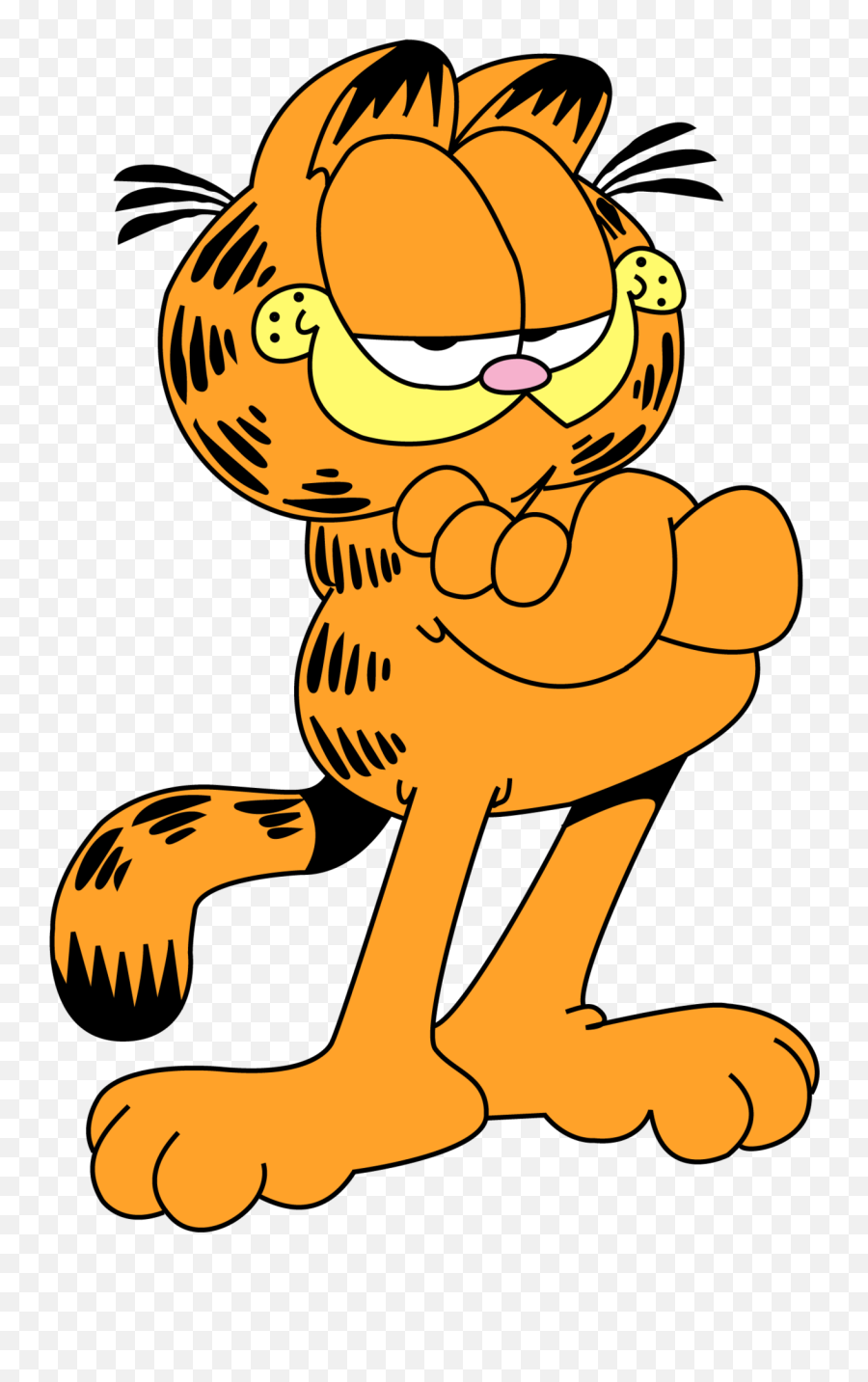 Garfield Proud Transparent Png - Garfield Png,Garfield Transparent