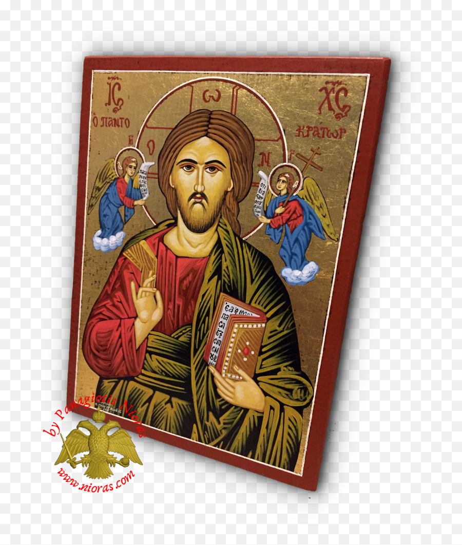 Hagiography Icon Jesus Christ With - Byzantine Png,Byzantine Icon Of Jesus