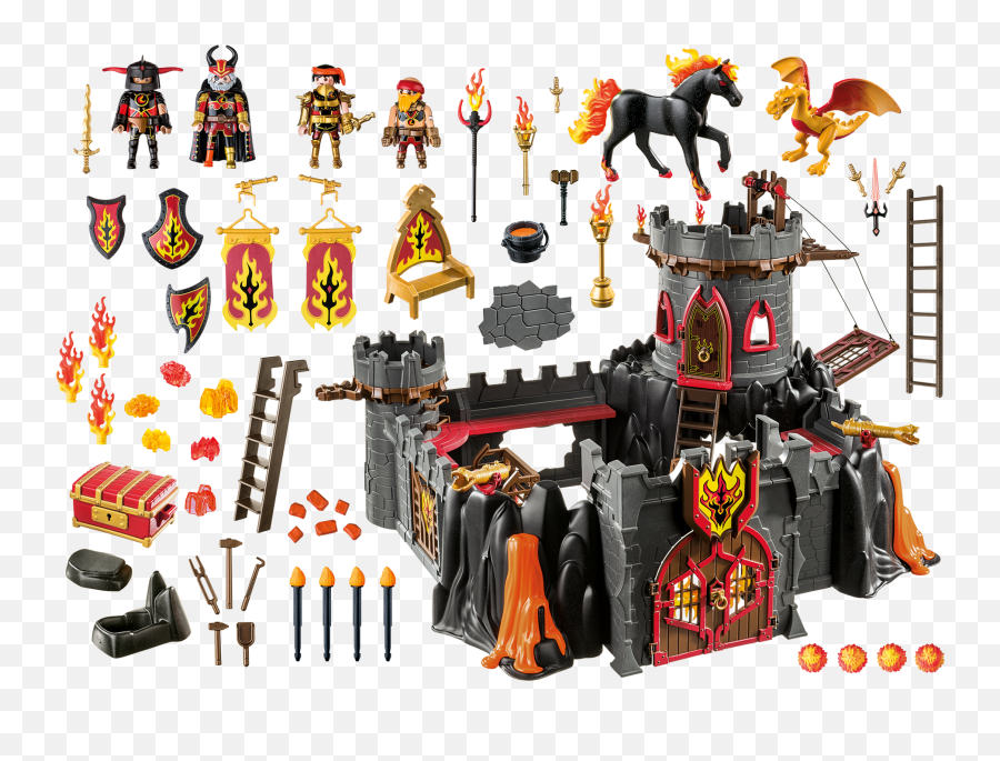 Burnham Raiders Fortress - 70221 Playmobil Novelmore 70221 Png,Dwarf Fortress Icon Pack