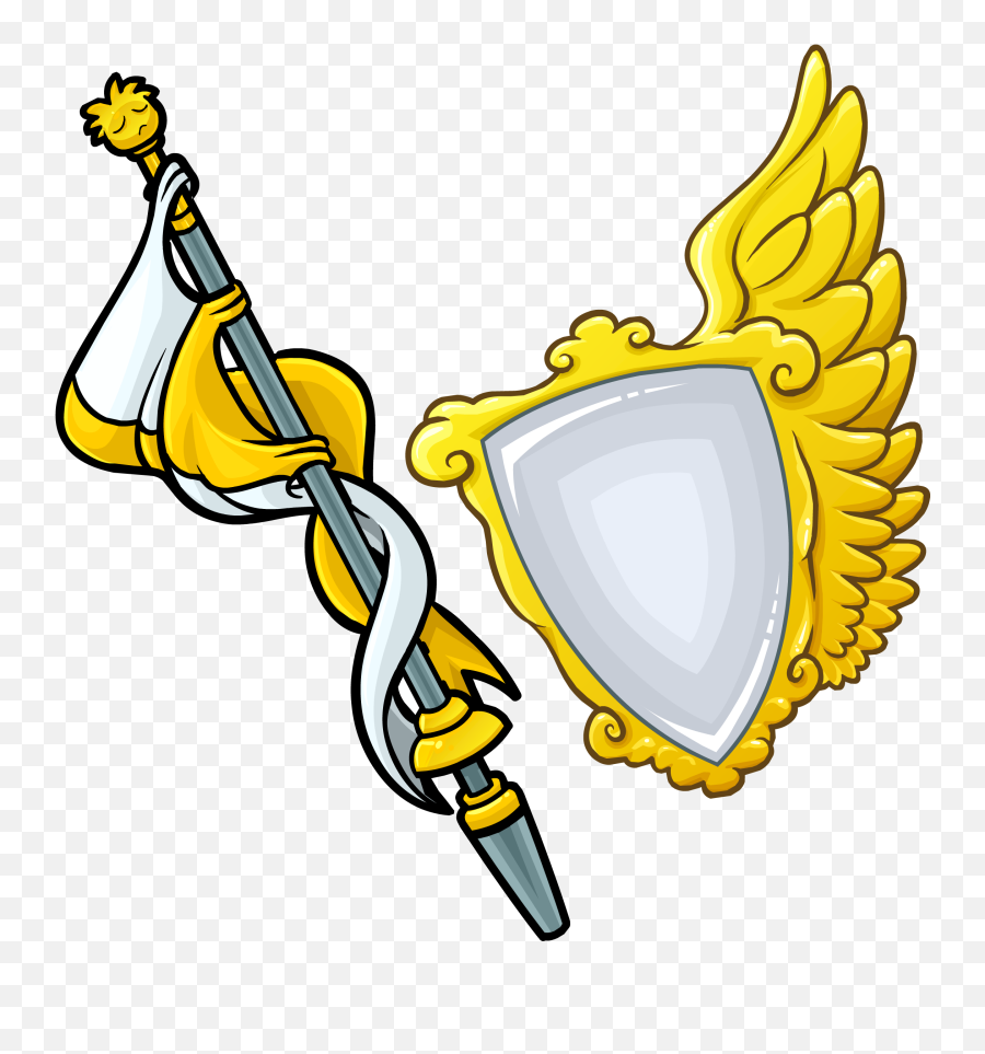 Shield - Shield And Staff Png,What Is The Blue And Gold Shield On Icon