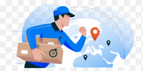 Christmas 2021 U2013 Courier Parcel Delivery Service - Express Delivered png