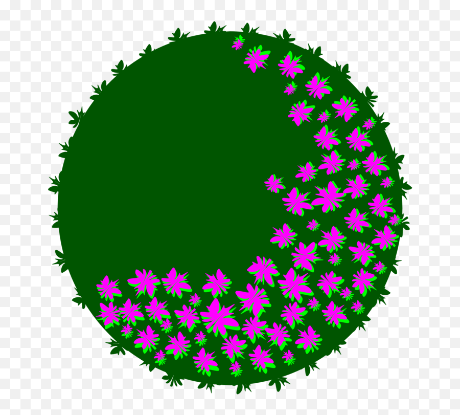 Plantflowercircle Png Clipart - Royalty Free Svg Png Circle,Flower Circle Png